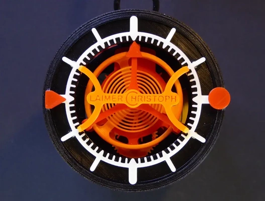 3d printed reloj tourbillon modelos descargar crealidad nube 3d print model - Mito3D