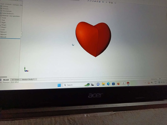 3d heart models download creality cloud 3d print model - Mito3D