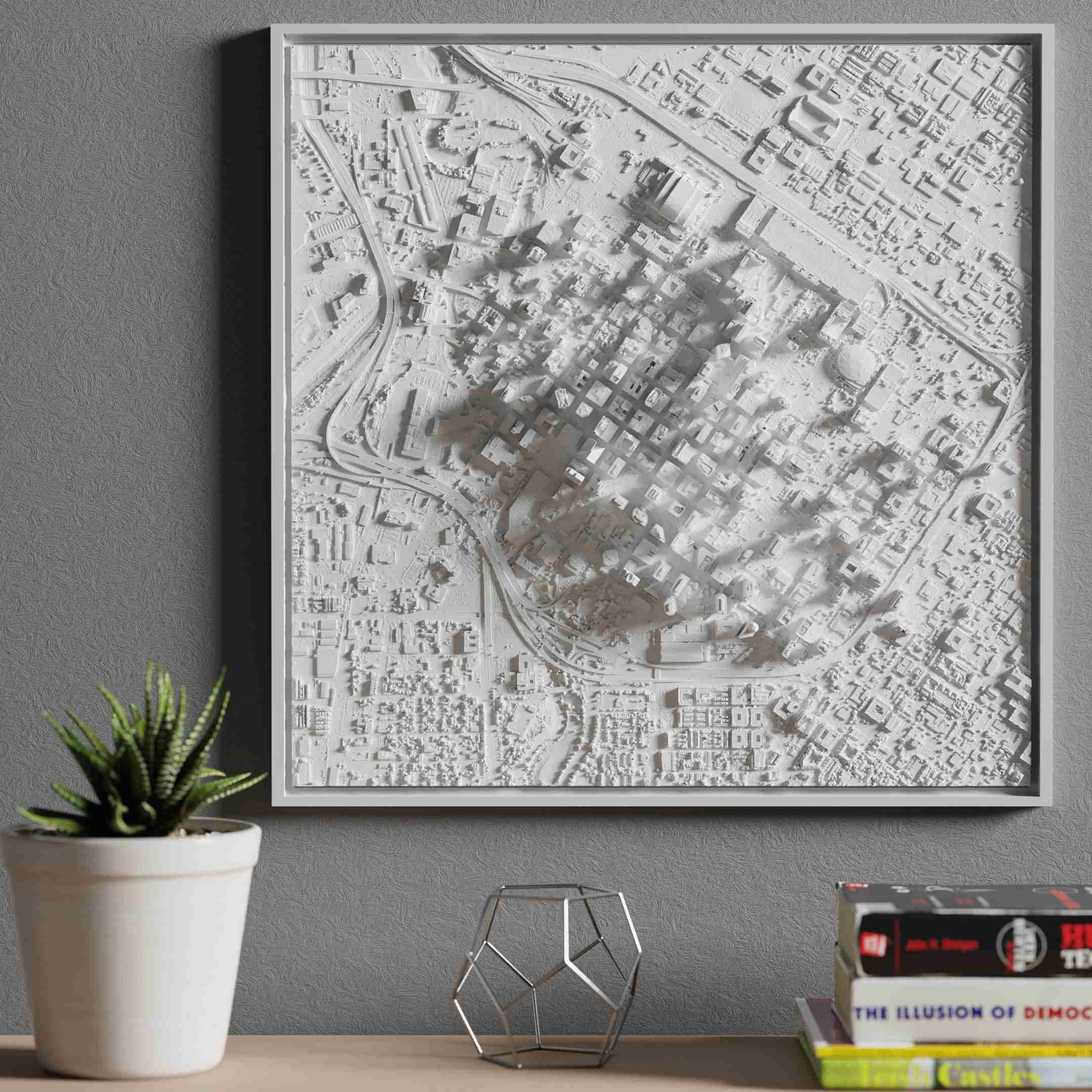 3d model houston texas usa Home Decor 3D print model - Mito3D