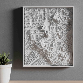 3d modello Vaticano città casa arredamento 3d print model - Mito3D