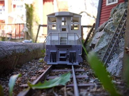 3d pintado ferrocarril locomotora trenes 3d print model - Mito3D