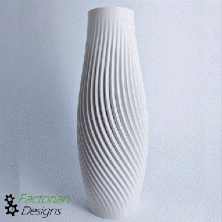 3d druckbar Vase einzigartig elegant high quality stl Zuhause Haus Dekor 3d print model - Mito3D