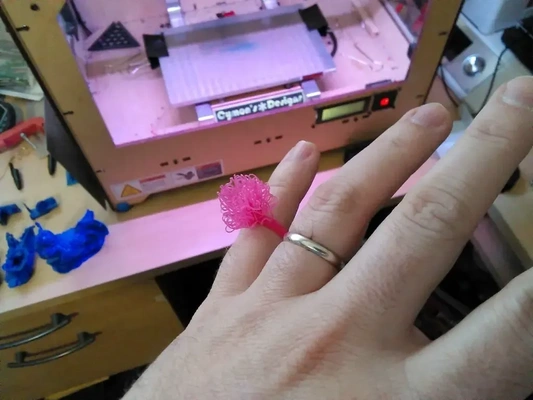 3d imprimé pom bague modèles télécharger créalité nuage 3d print model - Mito3D