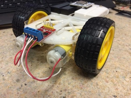 3d imprimé robot voiture châssis véhicule pièces 3d print model - Mito3D