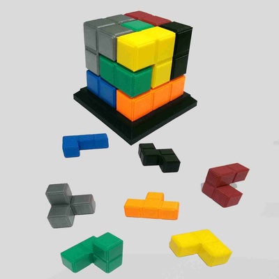 3d enigma modelos baixar crialidade nuvem quebra cabeças brain teasers 3d print model - Mito3D