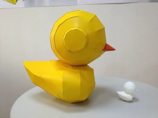 3d scan of paper duck models download creality cloud 3d print model - Mito3D