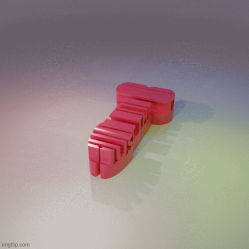 3d word shape - Others 3D print model - Mito3D