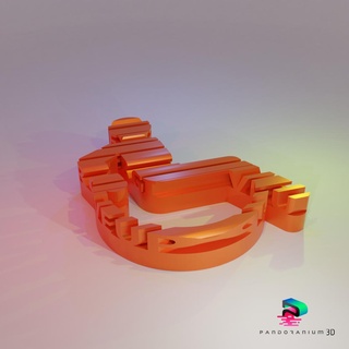 3d word shape - up Others 3d print model - Mito3D