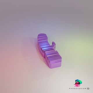 3d word shape - vibrator Others 3d print model - Mito3D