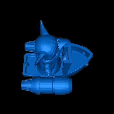 3dbenchy grogu 3d models download creality cloud 3d print model - Mito3D