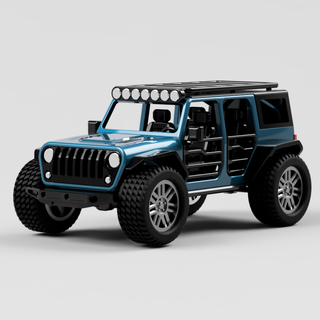 4 door jeep cow boy amovible hard top 3d modèles Télécharger créalité nuage 3d print model - Mito3D