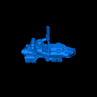 40k grav fahrrad 3d modelle download realität wolke 3d print model - Mito3D