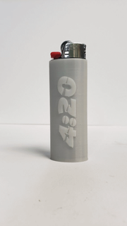 420 bic caso funda encendedor 3d print model - Mito3D