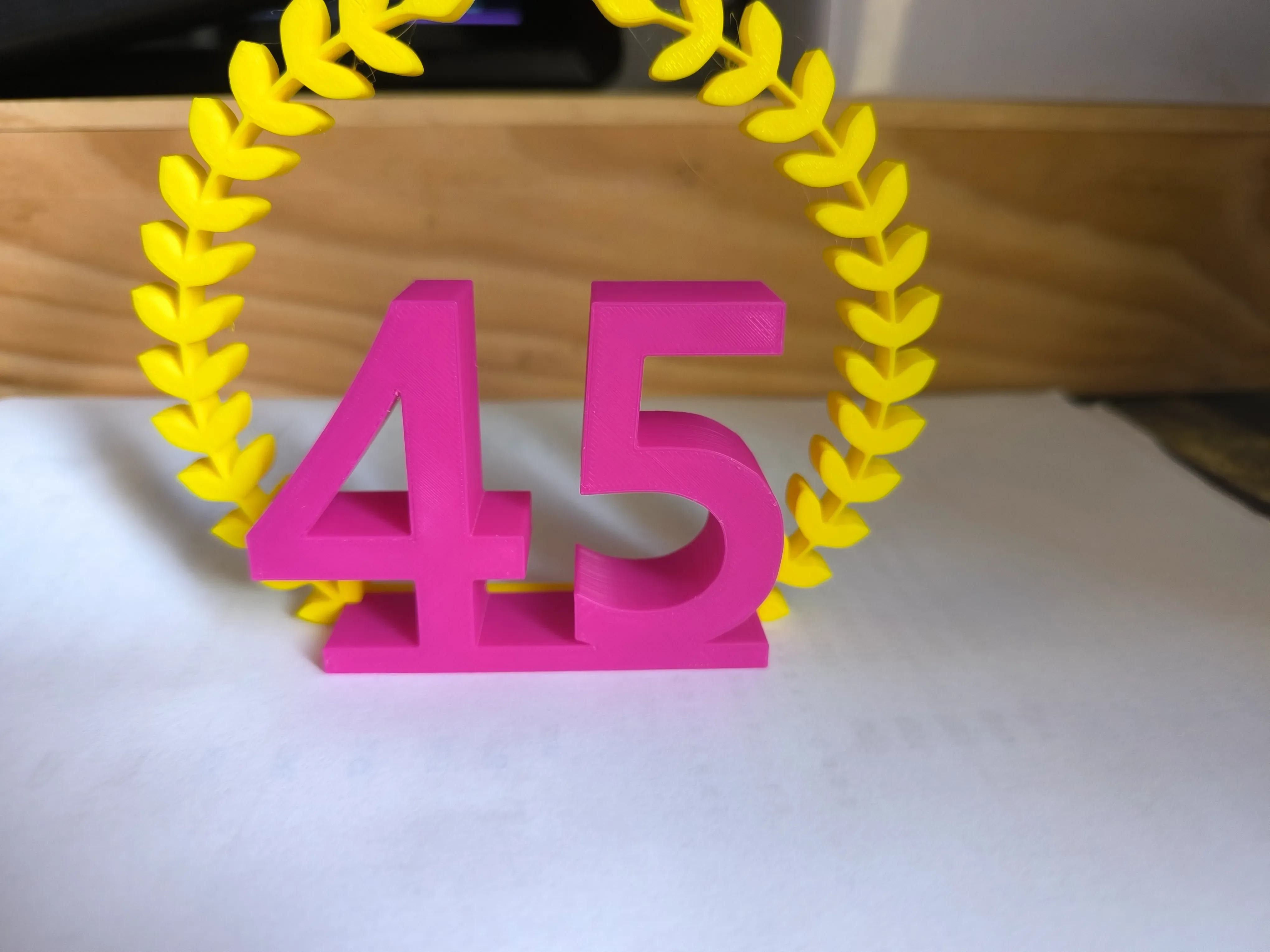 45 ans anniversaire 3d models download creality cloud 3D print model - Mito3D