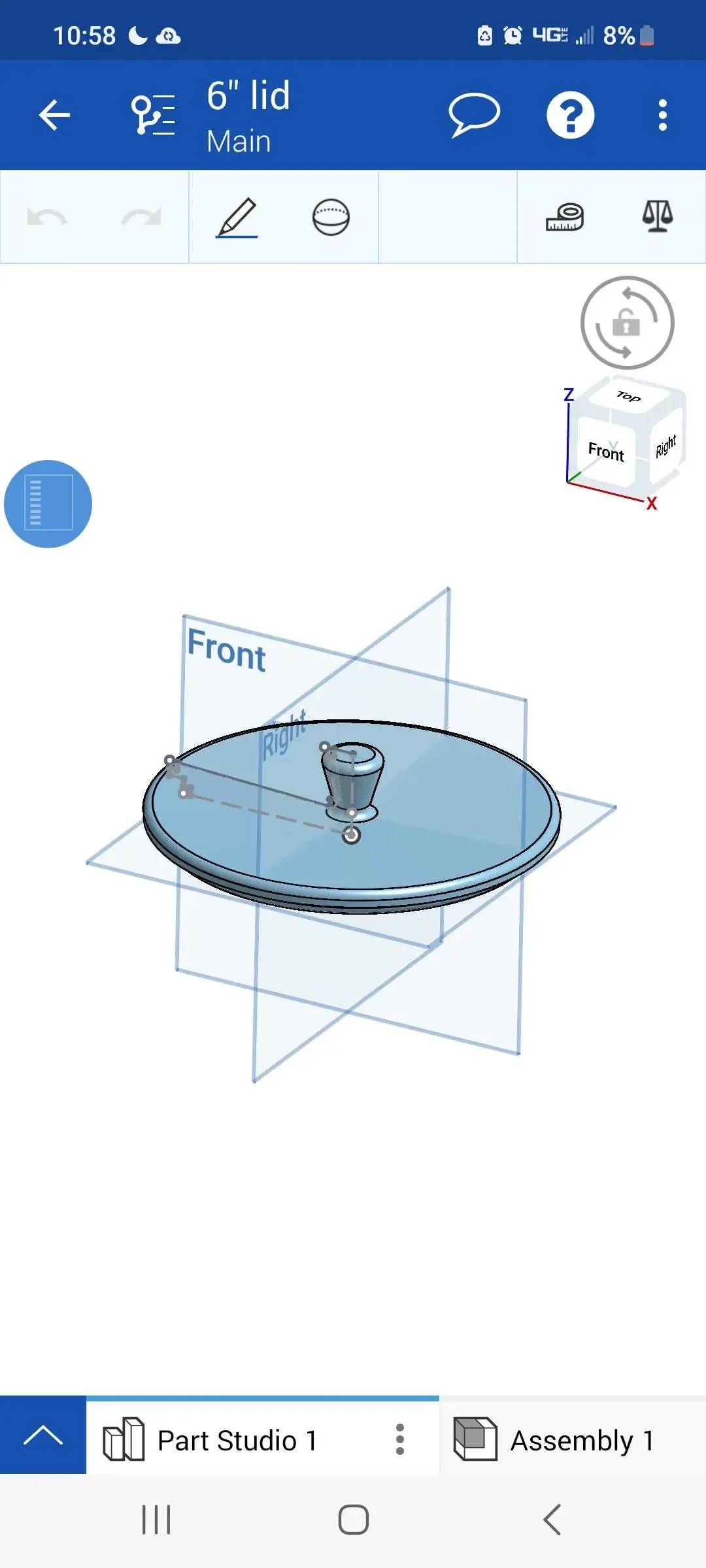 6 deckel 3d modelle download realität wolke 3D print model - Mito3D