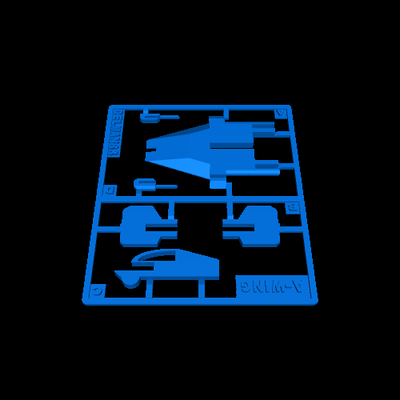 a-wing kit card 3d models download creality cloud 3d print model - Mito3D