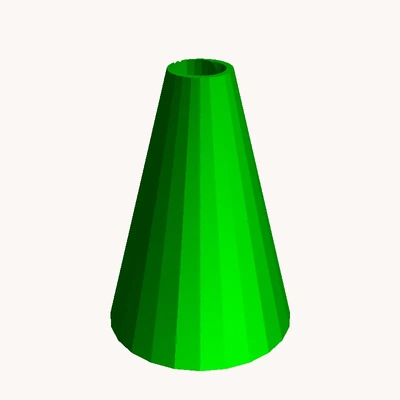 cone 3d modelos baixar crialidade nuvem 3d print model - Mito3D