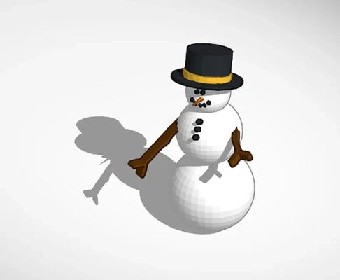 cool schneemann 3d modelle download realität wolke 3d print model - Mito3D