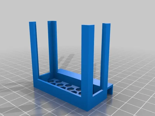 aa battery box window cradle 3d models download creality cloud 3d print model - Mito3D