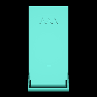 aaa batterie espace rangement 3d print model - Mito3D