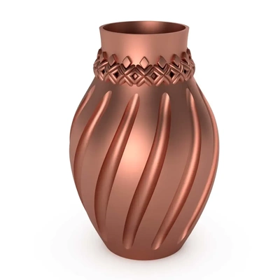 ac flower vase 021 3d modeller indir creality bulut 3d print model - Mito3D