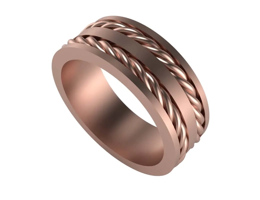 ac mens ring 003 3d modelli scarica creality nube 3d print model - Mito3D