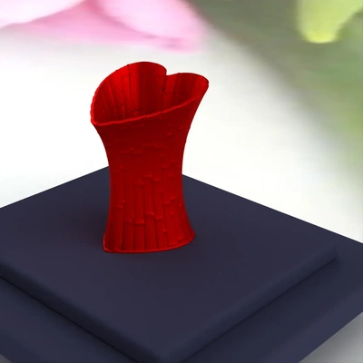 ac pen pencil flower holder 003 3d modelle download realität wolke 3d print model - Mito3D