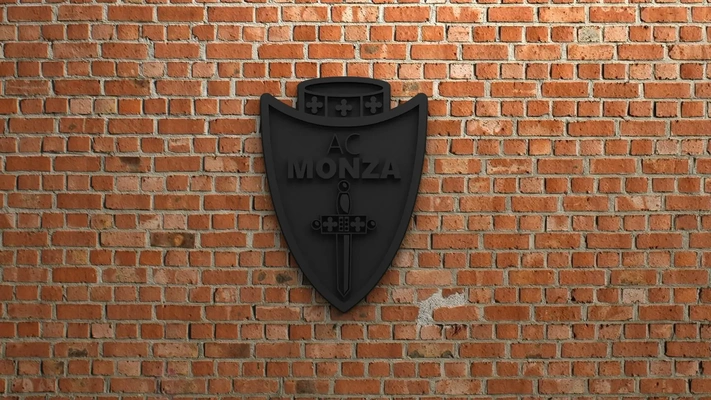 ac monza logo 3d modelle download realität wolke 3d print model - Mito3D