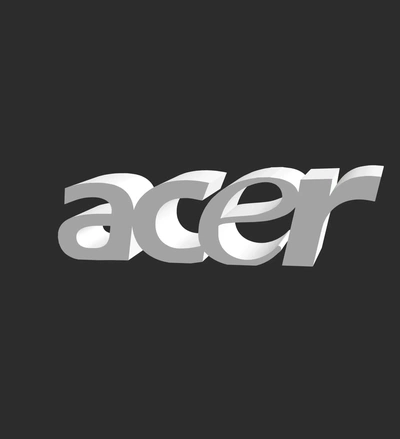 acer logo 3d models download creality cloud 3d print model - Mito3D