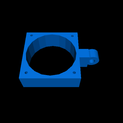 ae fanmount 3d models download creality cloud 3d print model - Mito3D