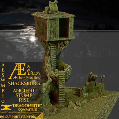 aeswmp10 hütte uralt stumpf erhebt 3d modelle download realität wolke 3d print model - Mito3D