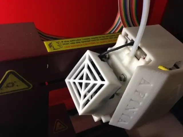 afinia ventilador grato 3d modelos baixar crialidade nuvem 3D print model - Mito3D