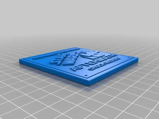 secuelas placa 3d modelos descargar crealidad nube 3d print model - Mito3D