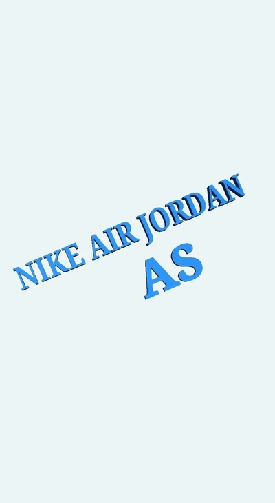 air jordan as logo 3d models download creality cloud 3d print model - Mito3D