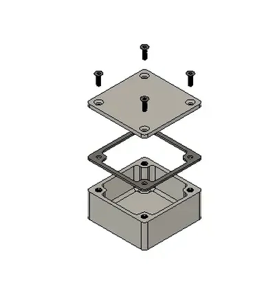 ar justa caixa 50x50x20 mm 3d modelos baixar crialidade nuvem 3d print model - Mito3D