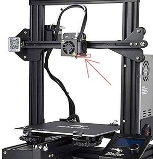 fluxo ar ender Series impressora partes acessórios 3d print model - Mito3D