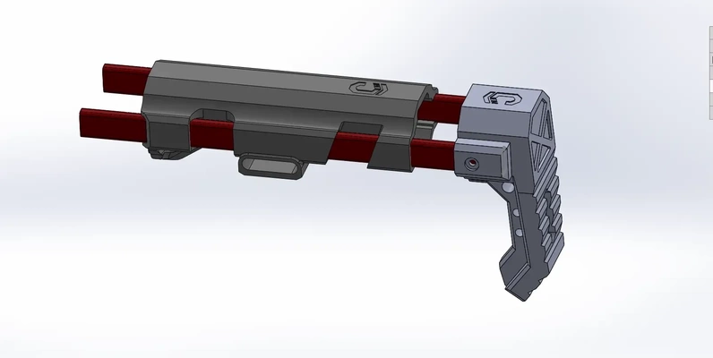 airsoft amibe rangement cas gaine xl 3d modèles télécharger créalité nuage 3d print model - Mito3D