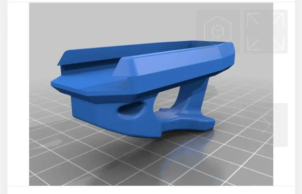 airsoft pmag piastra pavimento 3d modelli scarica creality nube 3d print model - Mito3D