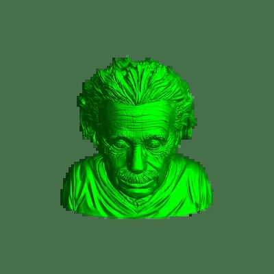 albert einstein apoyo gratis 3d modelos descargar crealidad nube 3d print model - Mito3D