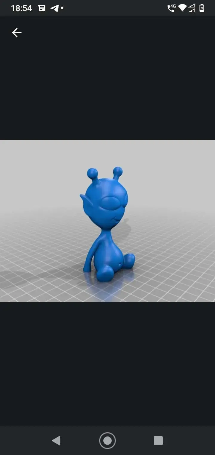 alien 3d models download creality cloud 3D print model - Mito3D