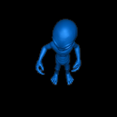 alien 3d models download creality cloud 3d print model - Mito3D