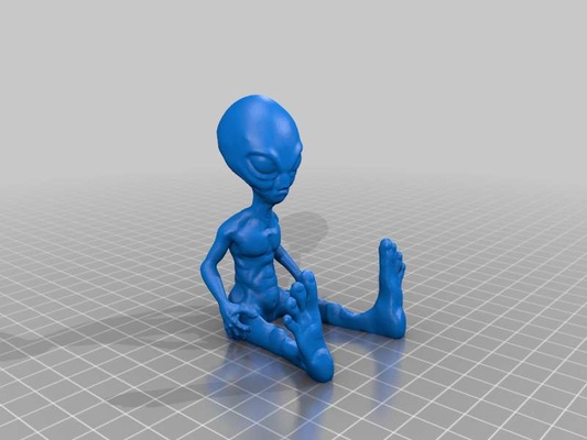 alien 3d models download creality cloud characters 3d print model - Mito3D