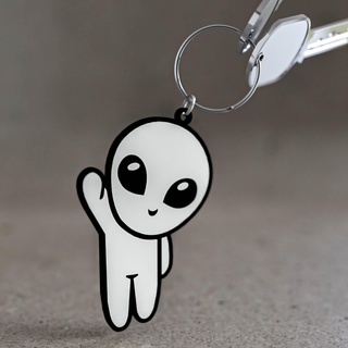 alien keychain Others 3d print model - Mito3D