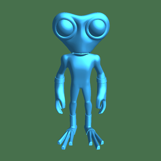 extraterrestre importar 3d print model - Mito3D