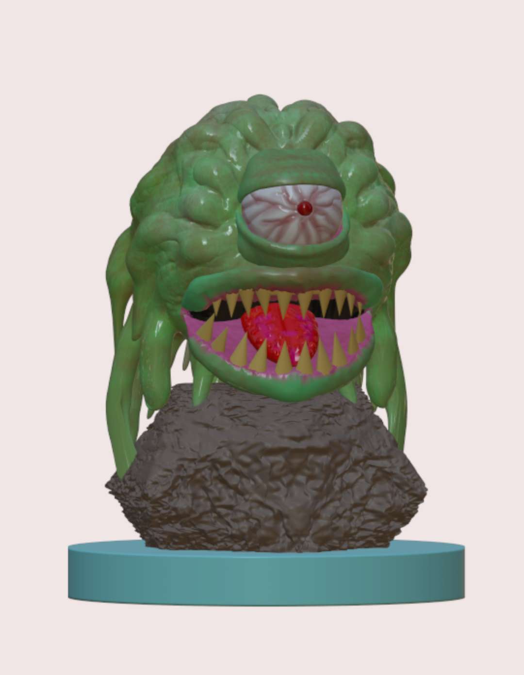 yabancı canavar karakterler 3D print model - Mito3D