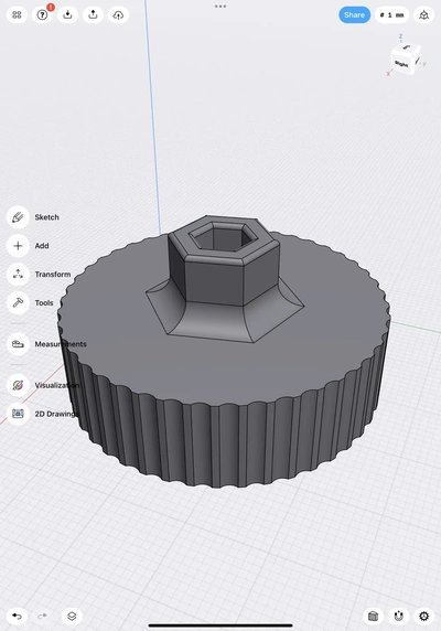 allen anahtar güdük kulp destek 3d modeller indir creality bulut 3d print model - Mito3D