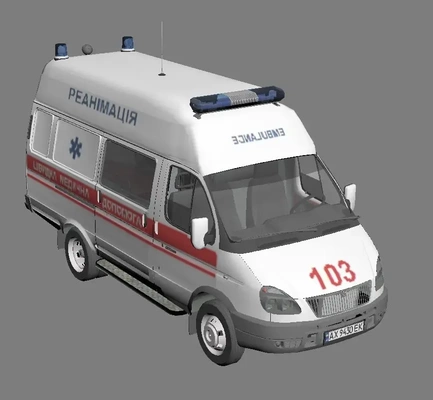 ambulance 3d modèles télécharger créalité nuage 3d print model - Mito3D