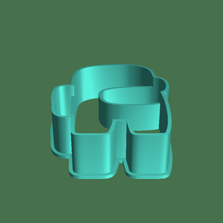 among us basic cookie cutter 3d models download creality cloud Others 3d print model - Mito3D