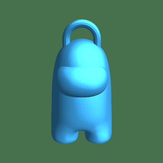 among us keychain 3d models download creality cloud Others 3d print model - Mito3D