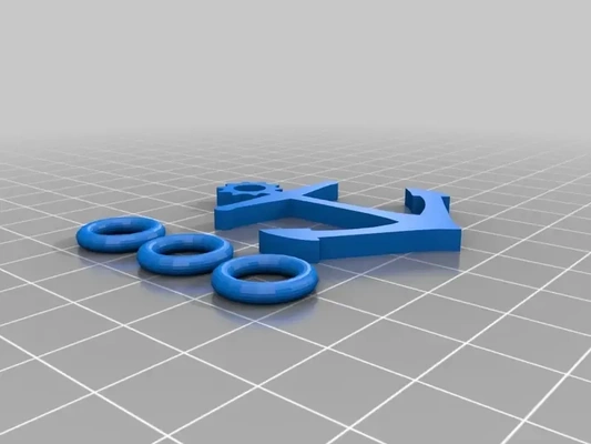 anchor 3 link chain 3d models download creality cloud 3d print model - Mito3D